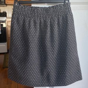 Jcrew elastic waisted skirt